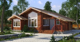 Строительство из двойного бруса под ключ Ртищево цены от 13204 руб.