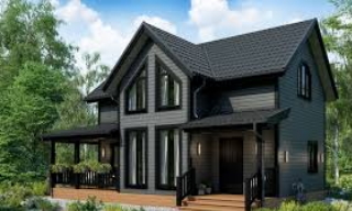 Проекты каркасных домов с террасой от 3698 рублей | Строй-Ртщ