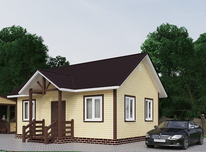 Купить дом 8 на 8 в Ртищево цена от 855603 руб