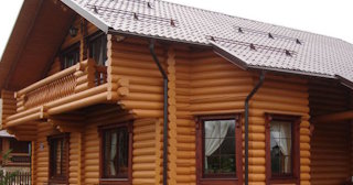 Строительство дома из оцилиндрованного бревна в Ртищево - от 137319 рублей