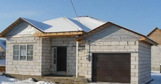 Одноэтажные дома из пеноблоков под ключ в Ртищево - от 137319 рублей