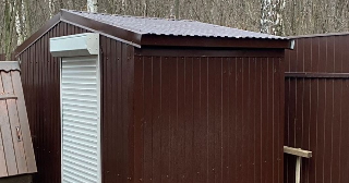 Сарай из металлопрофиля в Ртищево для дачи от Строй-Ртщ от 42252 рублей